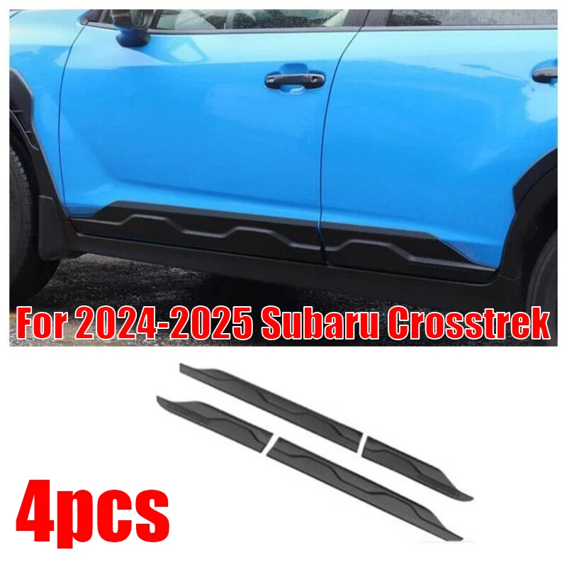 

Для 2024-2025 Subaru Crosstrek черная накладка на боковую дверь, 4 шт.