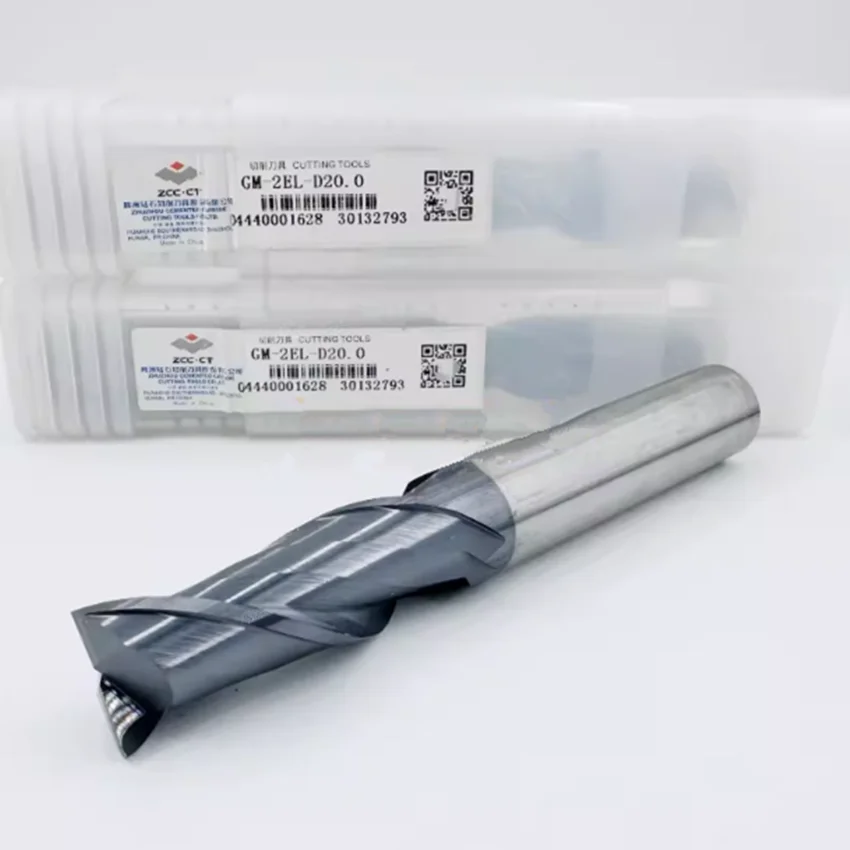 

GM-2EL-D20.0 ZCC.CT GM-2EL Two blade long blade flat end milling cutter D20.0*20*55*150 2T Flat end mills 2 Flutes End mills