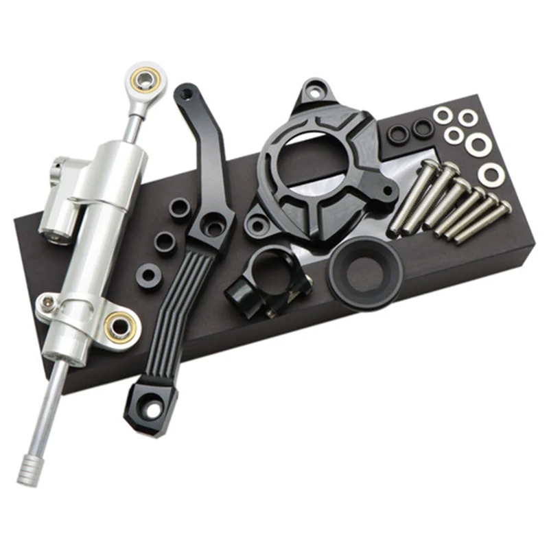 Suitable For Kawasaki Z1000 2010-2013 Motorcycle Anti Swing Head Direction Damper Bracket Balancing Rod Titanium Size