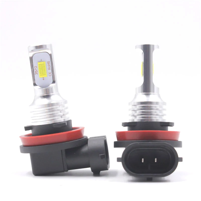 1PCS LED Fog Light Bulb CSP LED Chips 70W High Power 2000LM 6000K Cool White Super Bright H11 H8 H9 H16 Fog Lamp