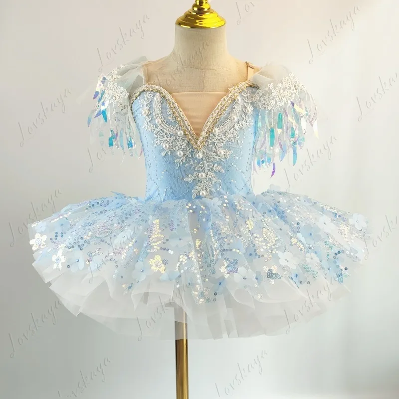 children's-dance-skirt-ballet-girl-swan-dance-costume-fashion-show-dancing-puffy-chiffon-skirt