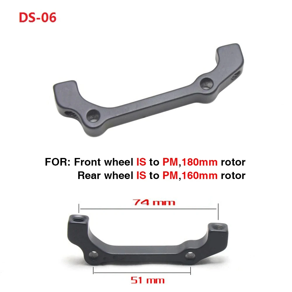 Bike Disc Brake Rotor Mount Adapter MTB Ultralight Bracket IS PM A B to PM A Bicycle Disc Brake Adaptor for 140 160 180 203mm