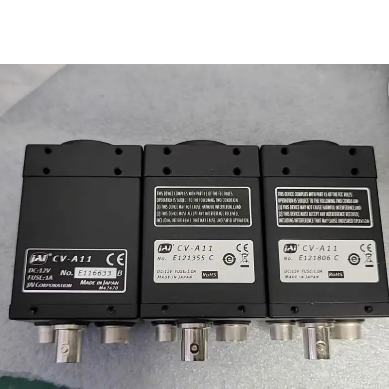 Câmera CCD industrial preto e branco CV-A11 de segunda mão testada OK e enviada rapidamente