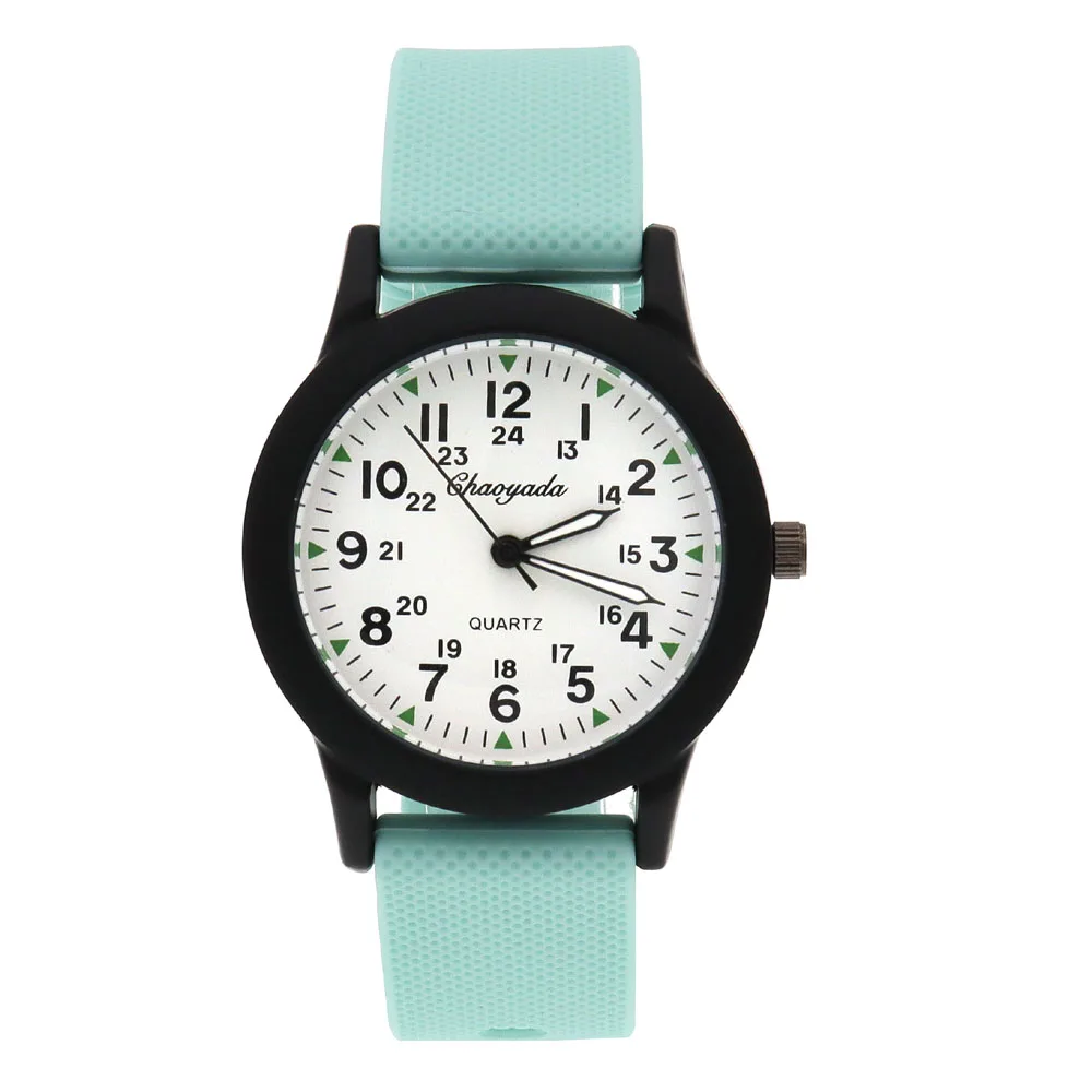 Fashion Children's Digital Quartz Watch Simple Student Sports Silicone Strap Kids Clock Wristwatch Hot Sales