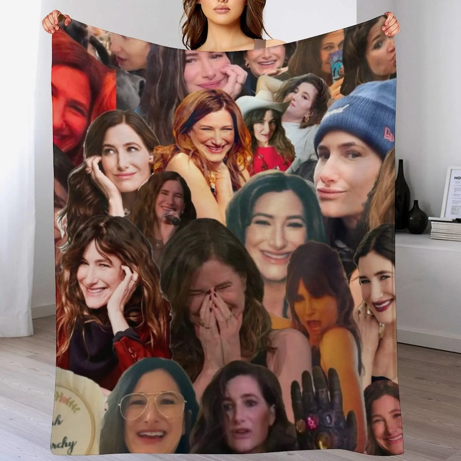 

kathryn hahn my beloved Throw Blanket warm for winter Thermal Blankets
