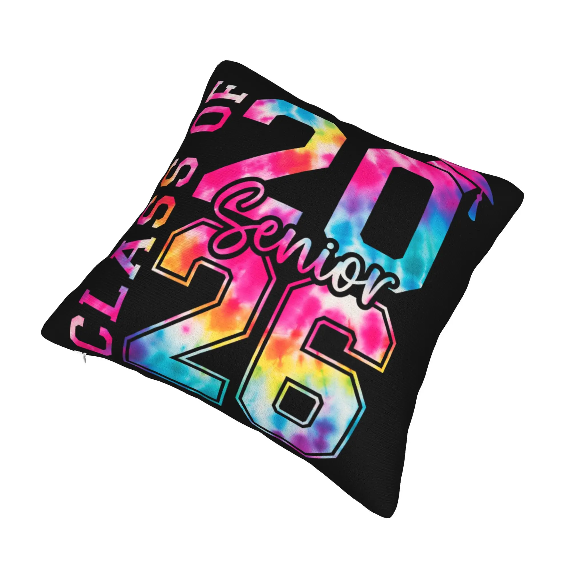 Decorative Pillow Cover Class of 2026 Senior Graduation Merch Chair  Pillow Case Cover Square Multi Size