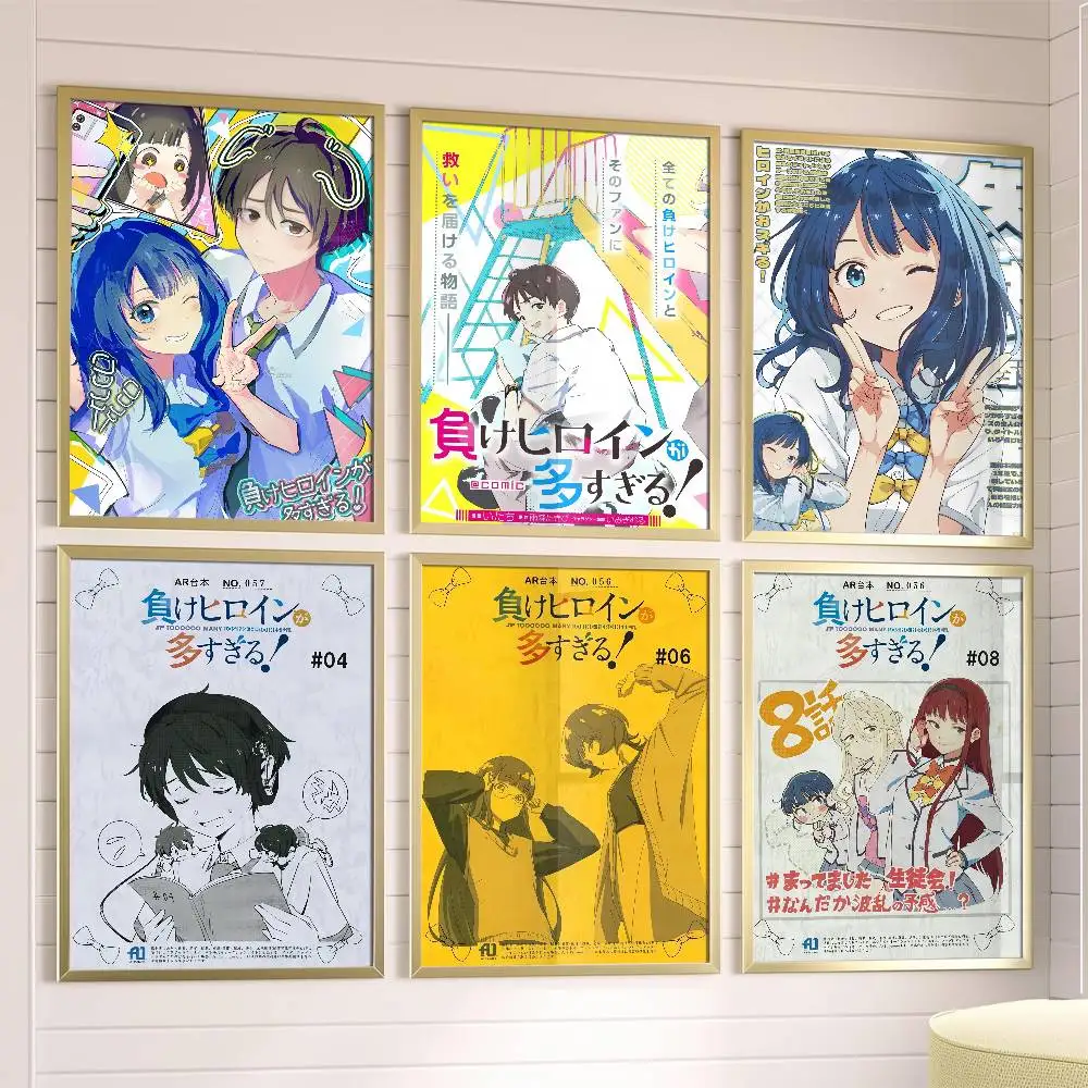 

Losing Heroines Yanami Anna Poster Posters,waterproof Paper Stickers,coffee Shops,bar Living Rooms
