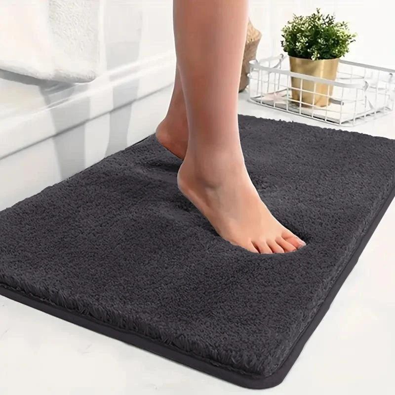 Thickened super absorbent super non-slip bathroom mat carpet non-slip durable toilet mat entrance door mat home decoration