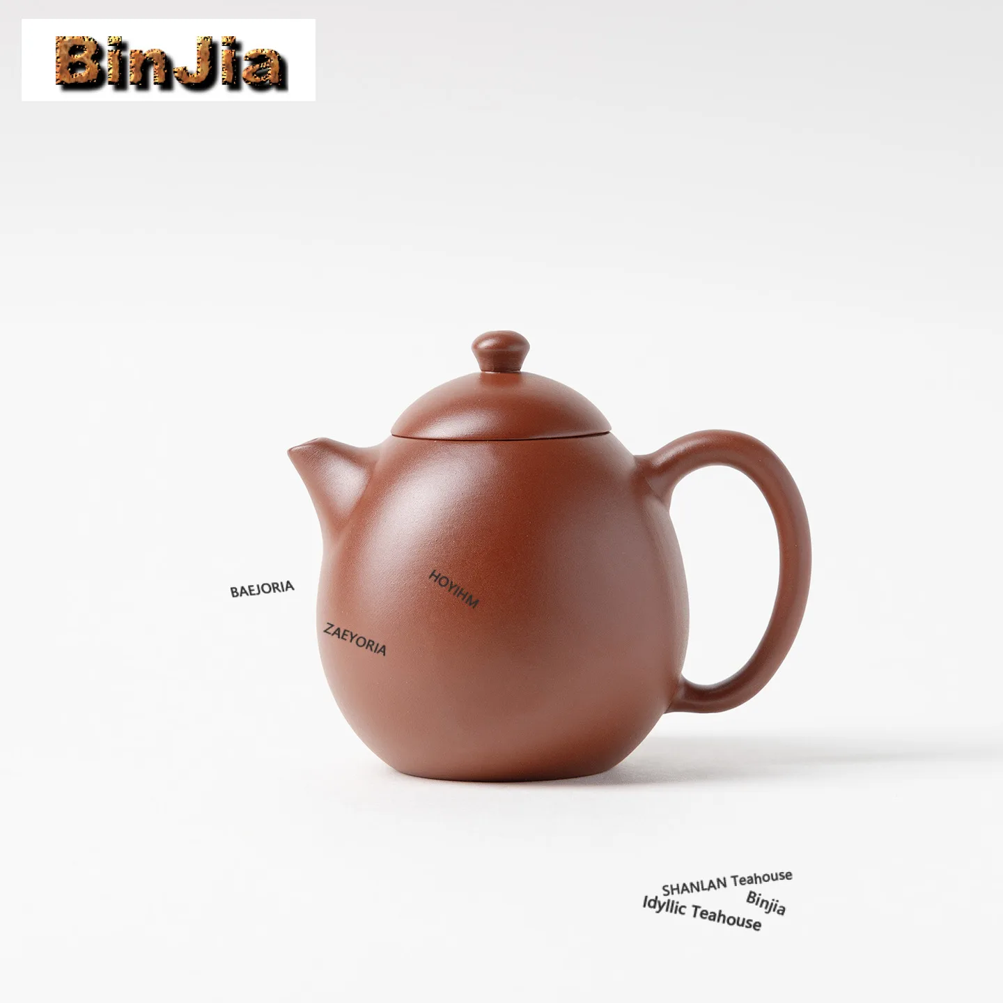 210ml Purple Clay Zhu Mud Dragon Egg Teapot Aesthetic Tea Infuser Pot Household Tea Brewing Kettle With Strainer Teaware Craft