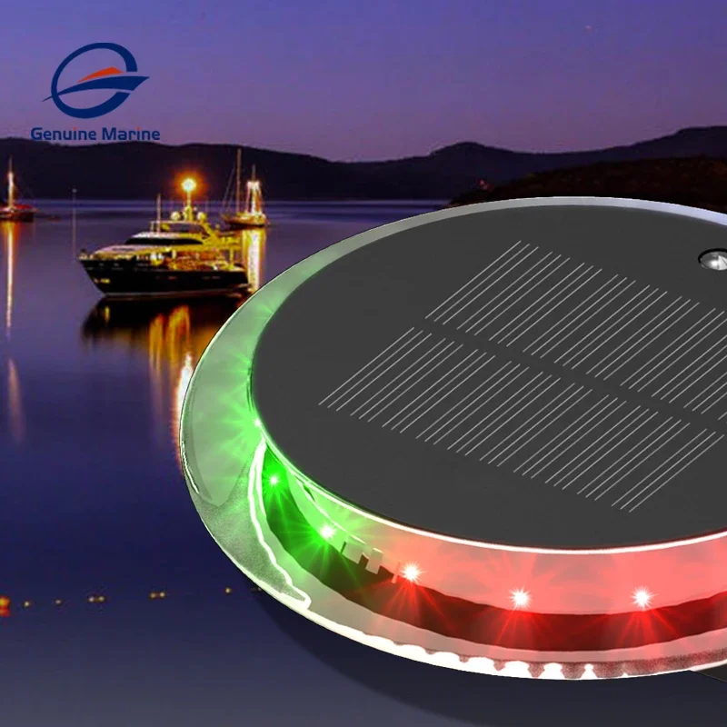 Echte Marine IP67 LED Solar Navigations licht Position Flutlicht Marine LED Arbeits licht für Boot