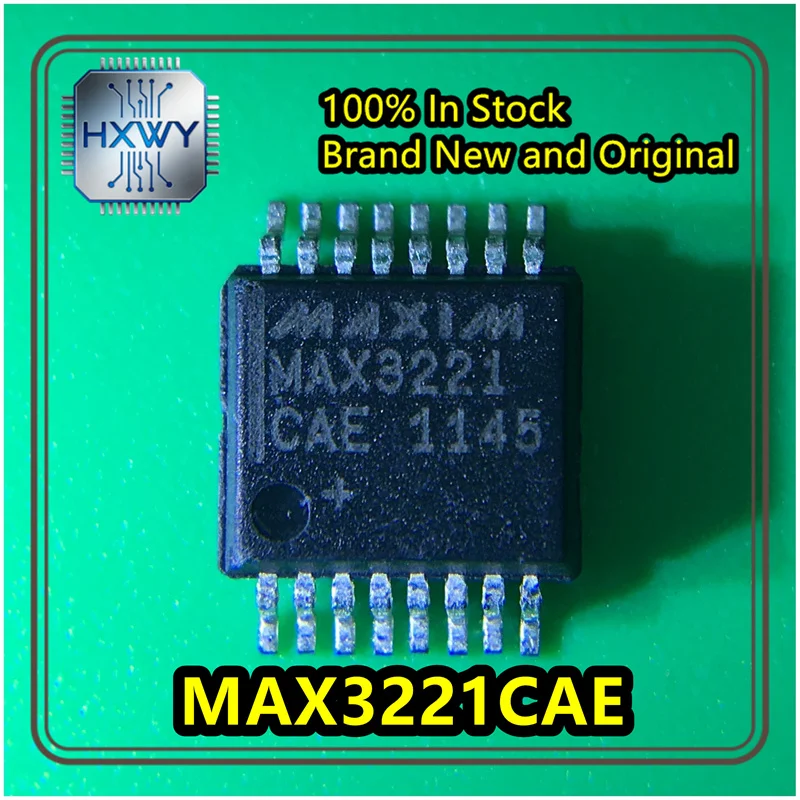 (10/50 units) MAX3221CAE SSOP16 Single-channel RS-232 Transceiver, 100% New, Original, In Stock, Electronic Equipment