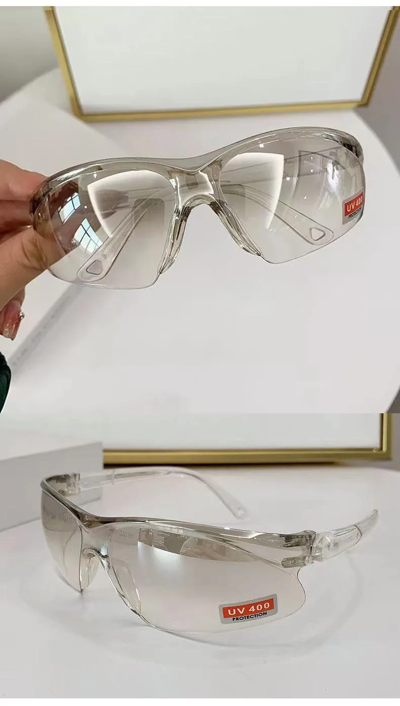 Neue Schutzbrille, schlagfest, staubdicht, sanddicht, winddicht, Fahrrad-Sonnenbrille, Windschutzscheiben-Schutzbrille – Detail 5
