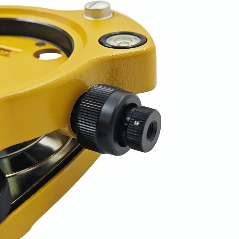 Tribrach ثلاثي الفك أصفر عالي الجودة مع هبوط بصري لمحطات Topcon Total أدوات المسح GPS Tribrach