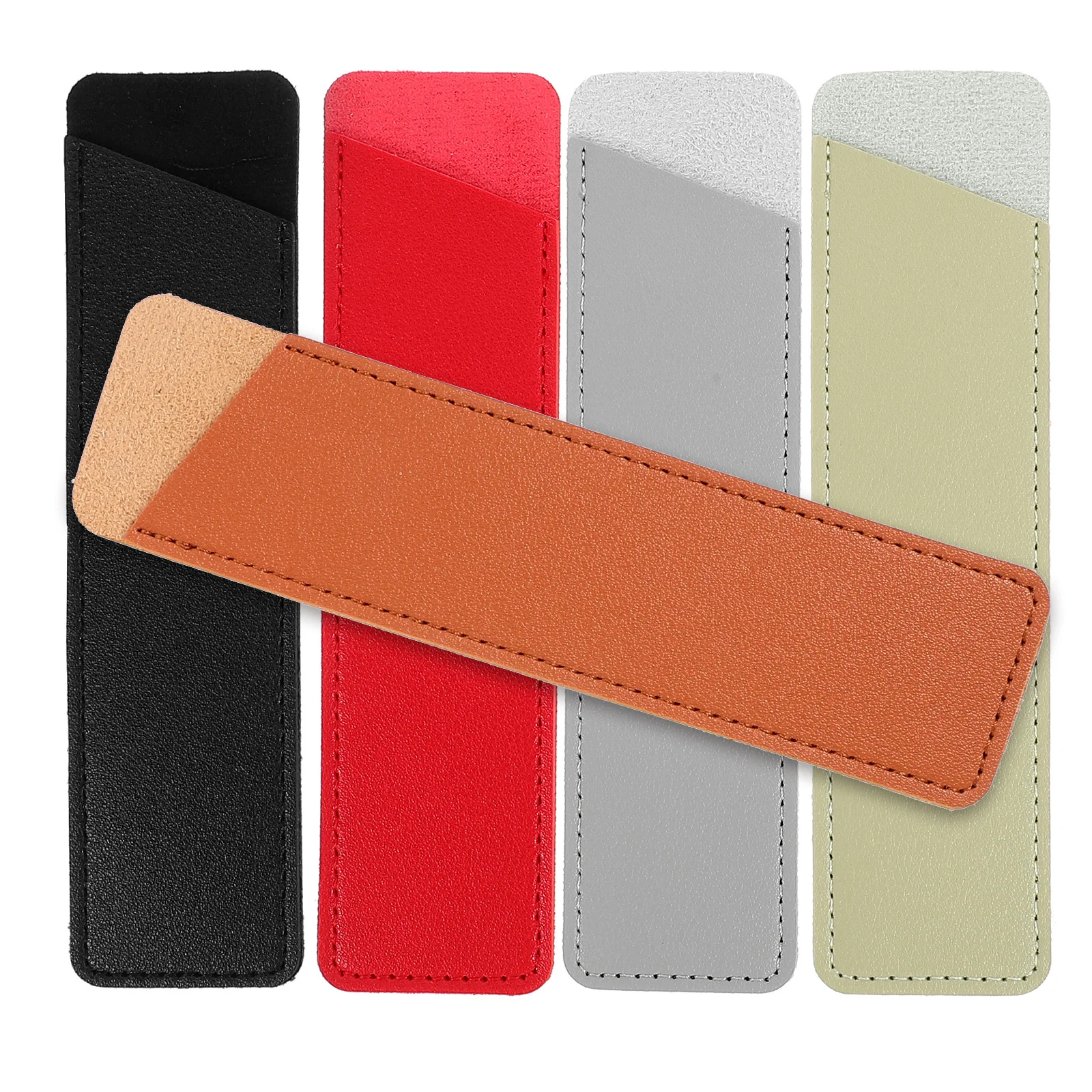 

5Pcs Pen Holder Sleeve Small Light Portable for Handbag Office Home Long Time Use Pencil Sleeve