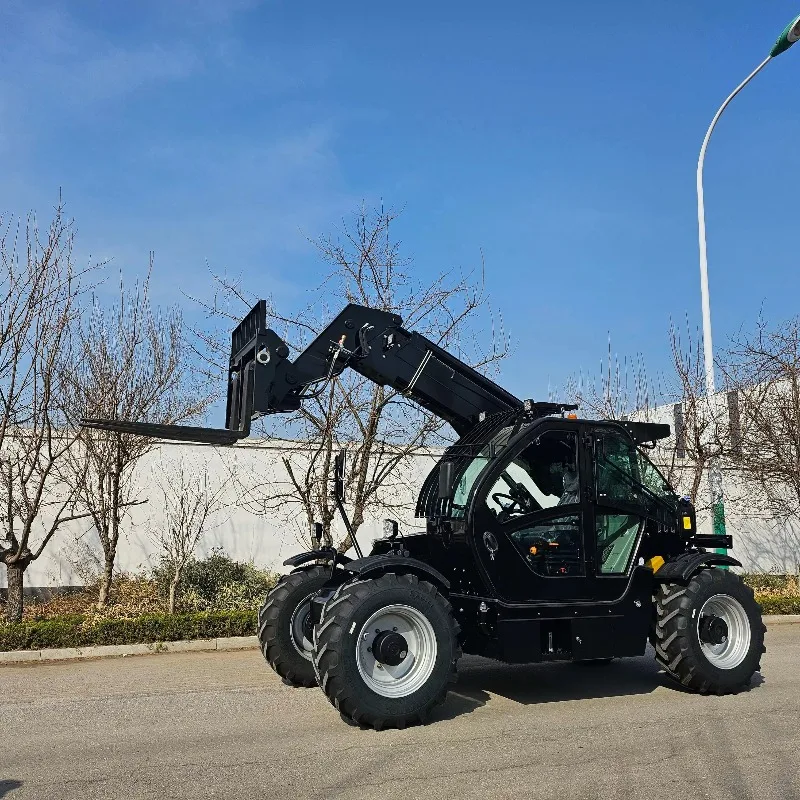 Customized New Diesel Engine Hydraulic Telescopic Handler 2.5T Mini Telehandler Electric Hydraulic Truck 4WD For Machinery Repai