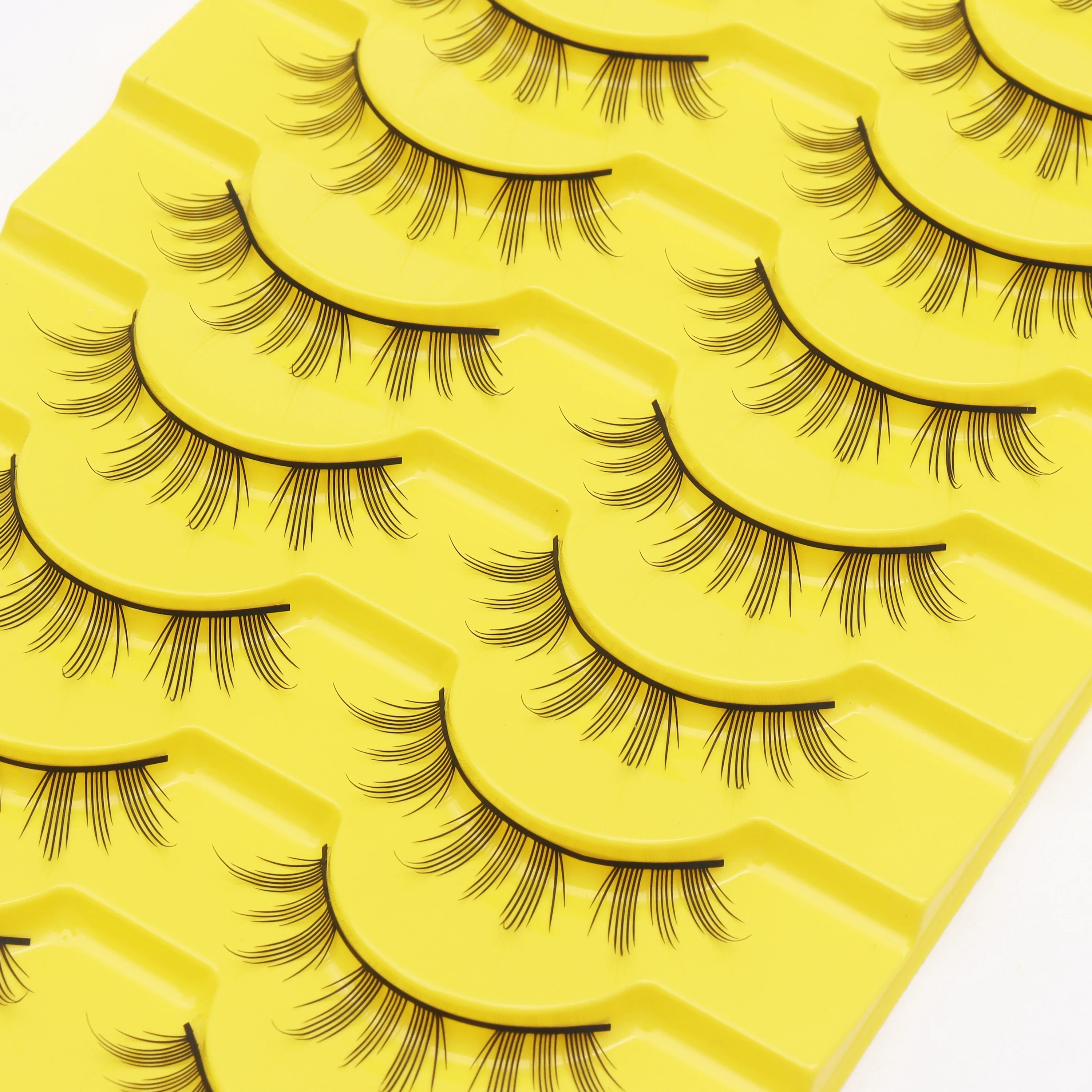 DINGSEN Anime-Wimpern, Vollstreifen-Wimpern, 10 Paar, dicke Wimpern, wiederverwendbare falsche Wimpern, Großhandel für Make-up, Beauty-Wimpern – Detail 24
