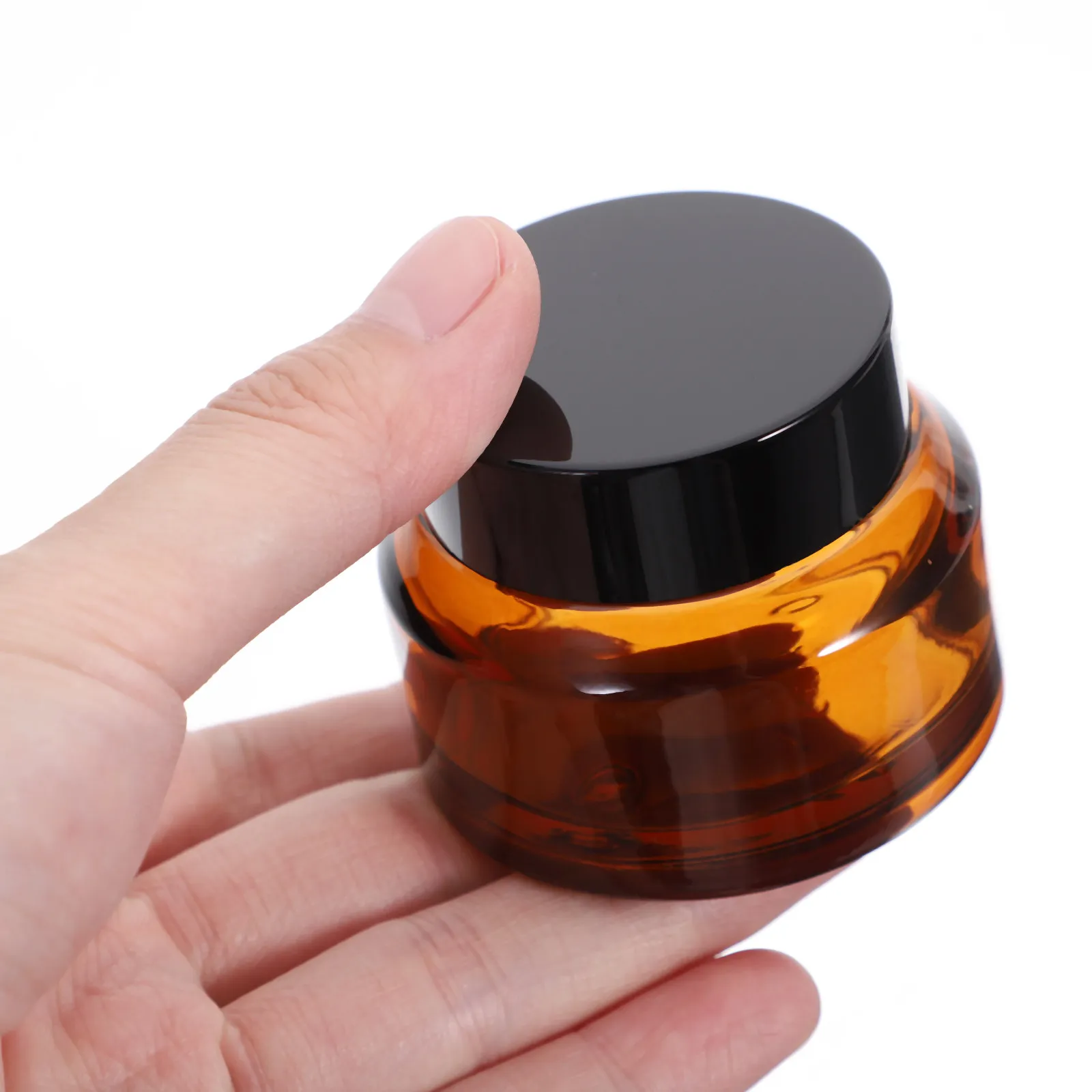 

Набор из 5 пустых баночек для крема, 15 г, многоразовые контейнеры для путешествий, легкие пробники для лосьонов, бальзамов для тела и средств для ногтей