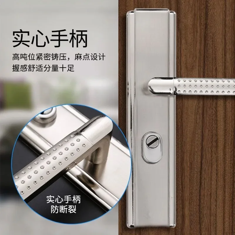 yesHighquality Security Anti-theft Multifunction door lock Indoor Living Room Mechanical Vintage door Lock Door Handle Lock set
