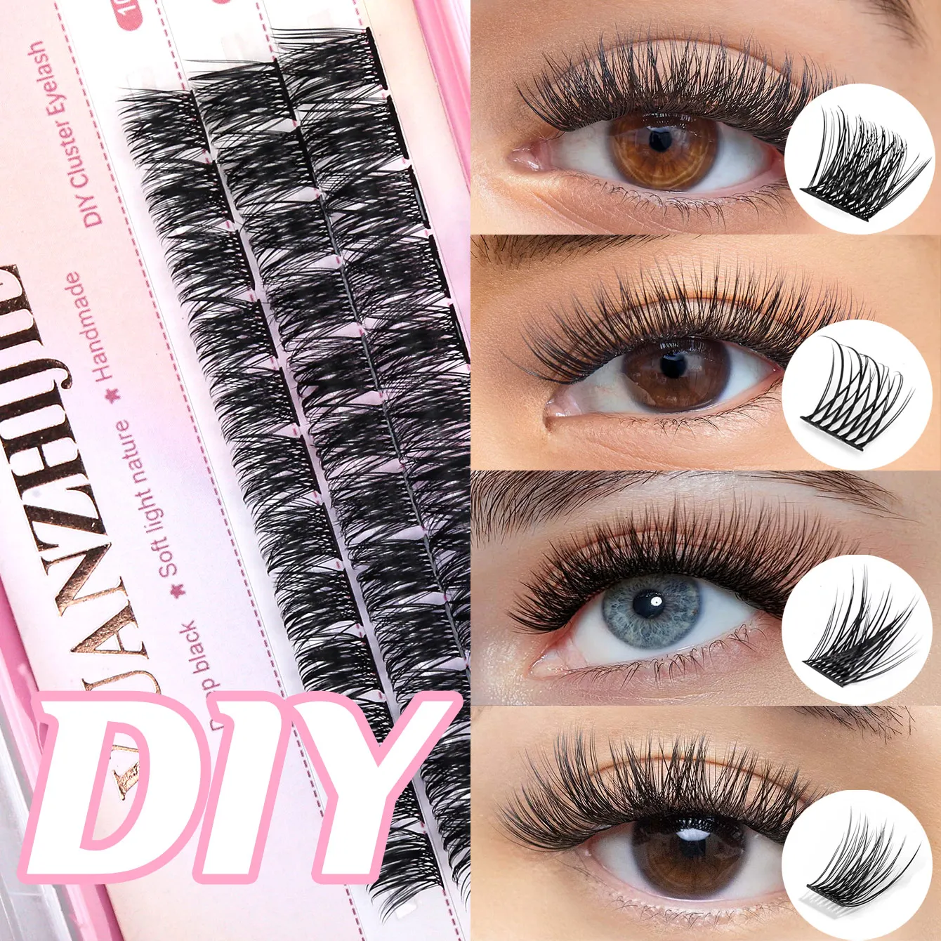 Накладные-ресницы-yuanzhijie-10-14-мм-для-самостоятельного-наращивания-натуральные-пучковые-с-эффектом-3d-wispy-матовые-объемные-легкие-и-комфортные