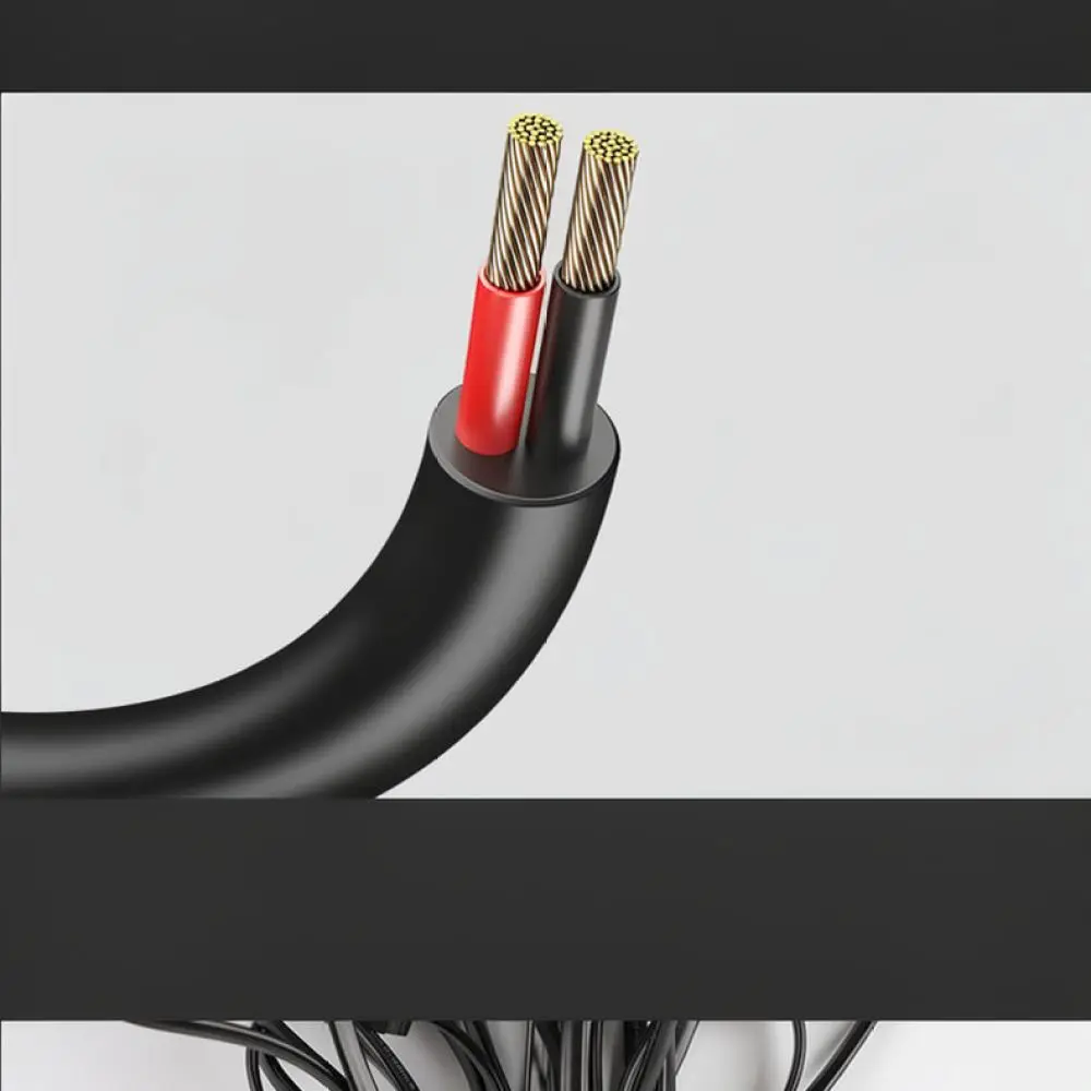 E12 Socket Copper Wire String Light Cord Outdoor Weatherproof Decorative Lighting For Garden Patio Camping Tent Hanging