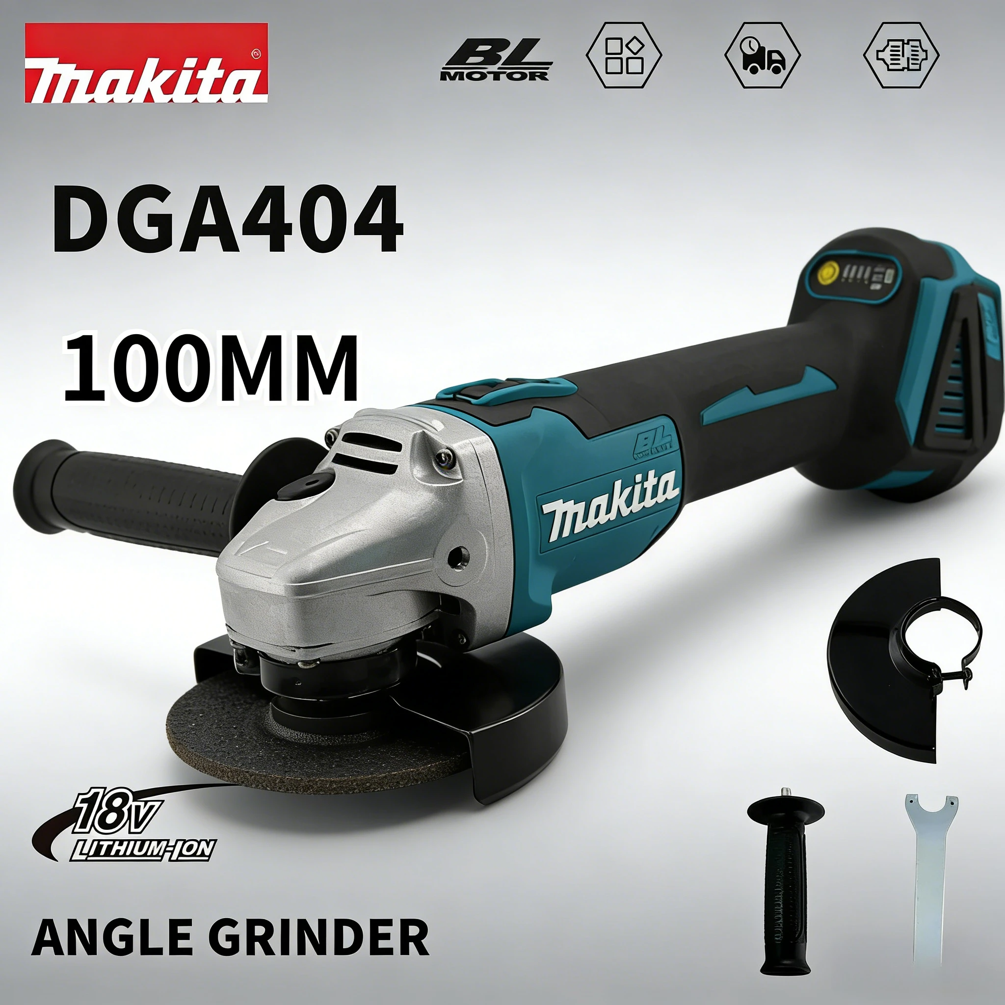 smerigliatrice-angolare-elettrica-brushless-makita-dga404-100mm-18v-utensile-per-levigatura-lucidatura-e-taglio-di-metallo-e-legno