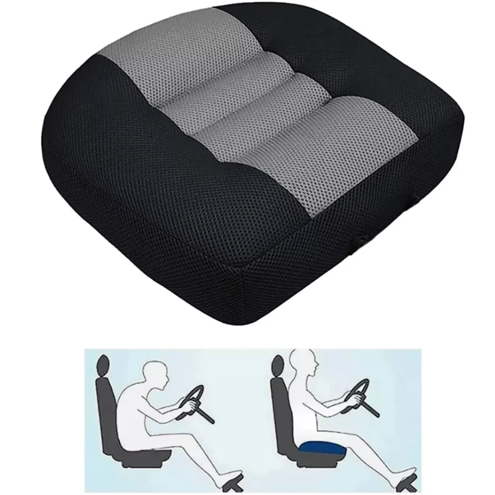 

​Booster Seat 12x40x40cm Car Driving Booster Seat Cushion Heightening Mat Car Seat Pad For Car Mat Polyester Car Accessories