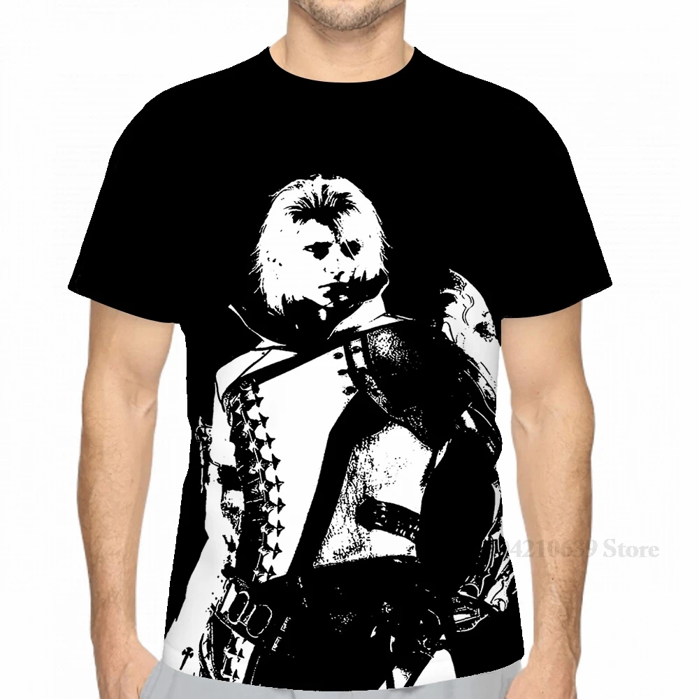 في جميع أنحاء الطباعة Weathered Ravus Final Fantasy XV الرجال تي شيرت المرأة فتاة الموضة تي شيرت الصبي بلايز تيز قصيرة الأكمام بلايز #1