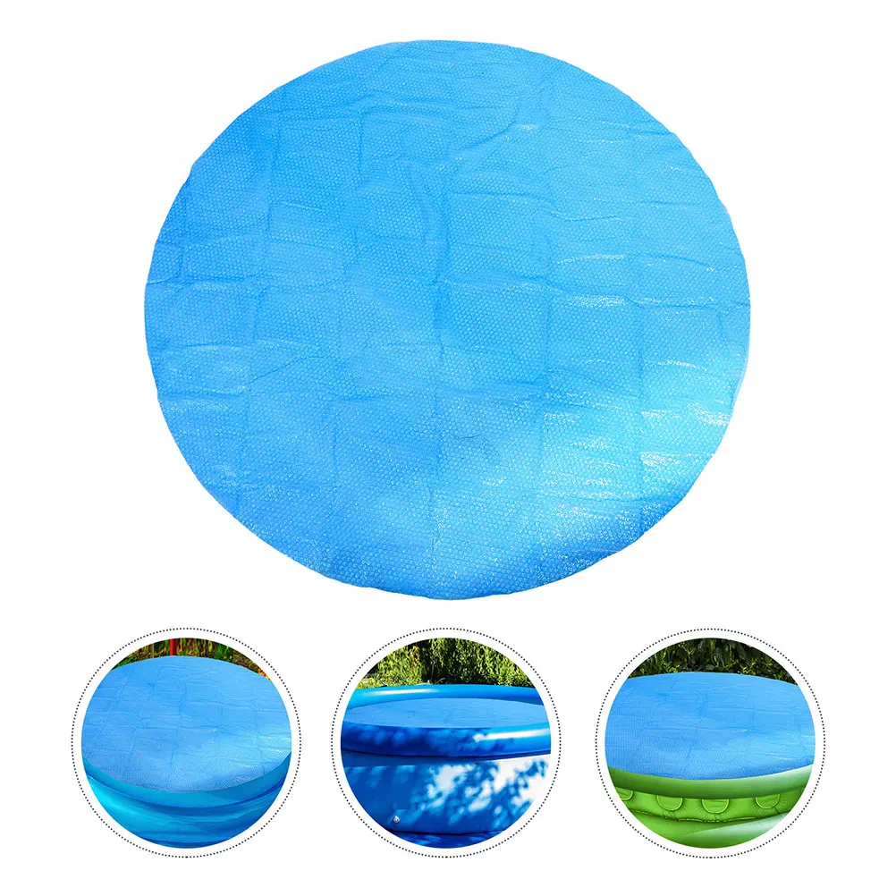 

Pool Cover Swimming Bubble Hot Tub Hard Insulation Film Blanket Inflatable Round or Spa Solar for Outdoor