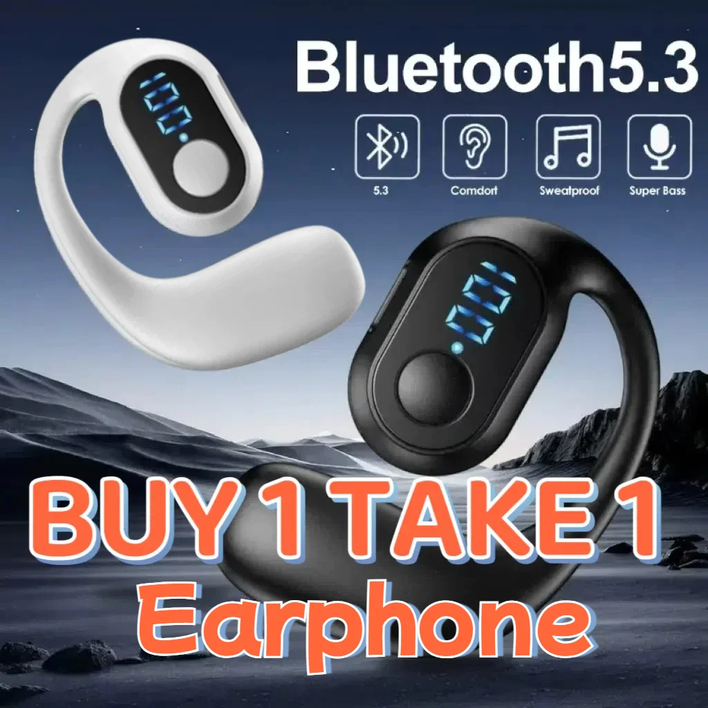 Auricular KY2 PRO inalámbrico Bluetooth 5,3, pantalla LED de alimentación, batería de larga duración, Control de botón, Audio HiFi 3D para uso diario