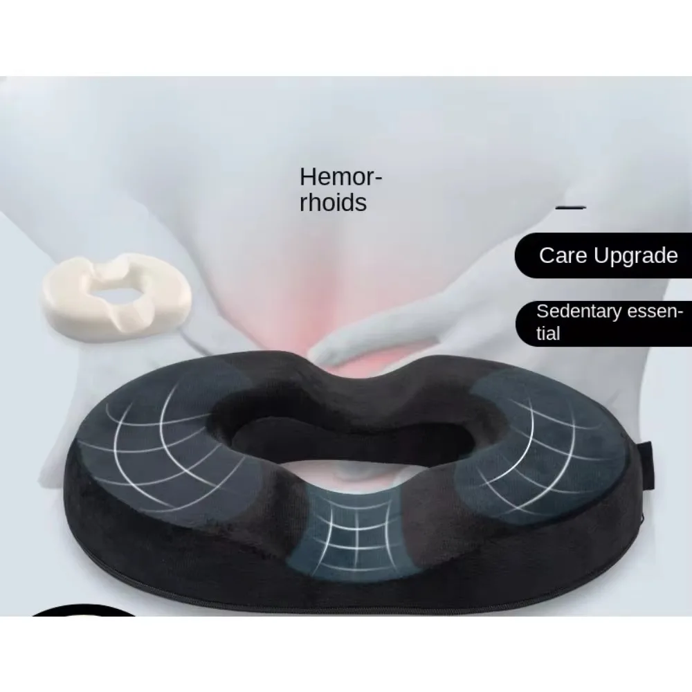 Donut Pillow Hemorrhoids Coccyx Cushion - Orthopedic Pain Relief Pillow for Pregnancy, Coccyx, Bed Pain, Postpartum, Sciatica