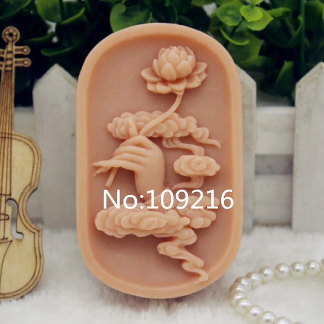 1pcs Hand&Lotus&Cloud(zx183) Silicone Handmade Soap Mold Crafts DIY Mould