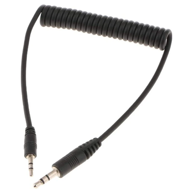 For 3.5Mm To RS-60E3 C1 Camera Remote Shutter Release Cable Connecting Cord For Canon EOS 60Da,60D,650D,1100D,550D,500D