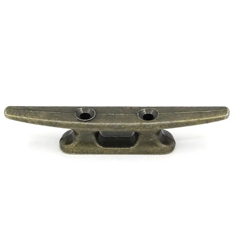 Boat Dock Cleat 4 Inch For Mooring Boat Bronze Host Cast Iron Suitable For Nautical Beach Lake Maritime Decor,20Pcs