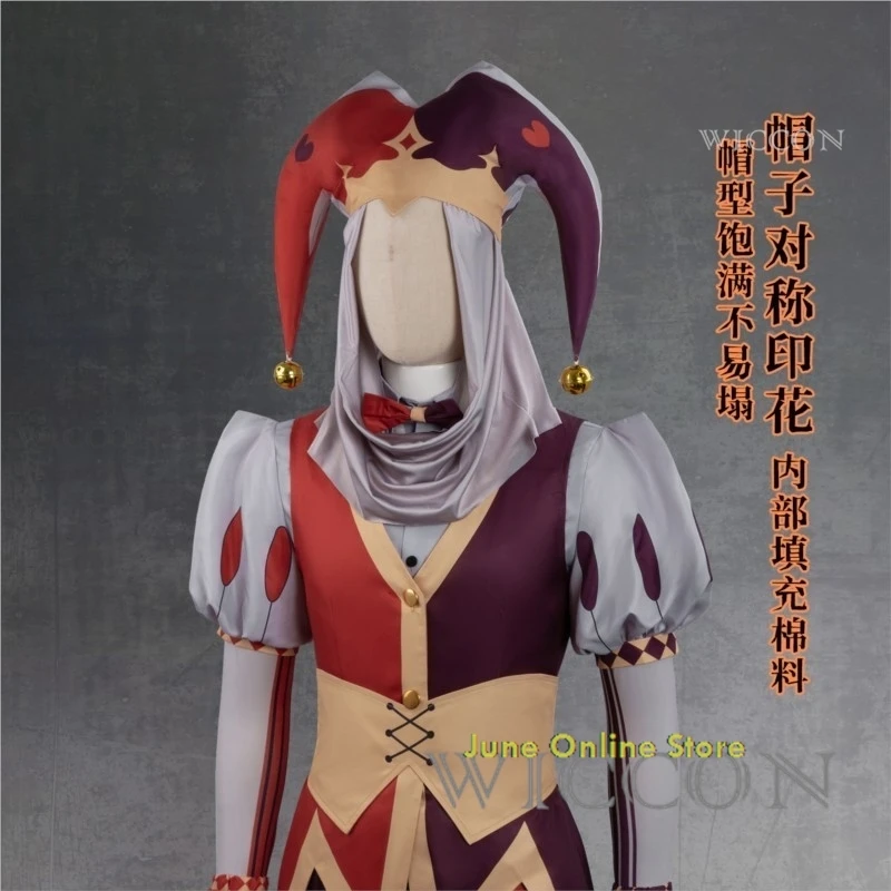 Jestyn Jester Clown Costume Hat Gloves Prop - Kingdom of Marionettes Cosplay Outfit, Accessories | Halloween Carni - view 6