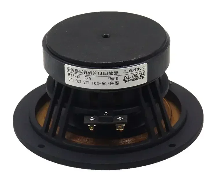 1 Stuk Correcte DG-501 5 ''Full Frequency Luidspreker Driver Aluminium Fase Plug Gemengde Speciale Papieren Kegel 4/8ohm 20W Od = 138Mm Rond