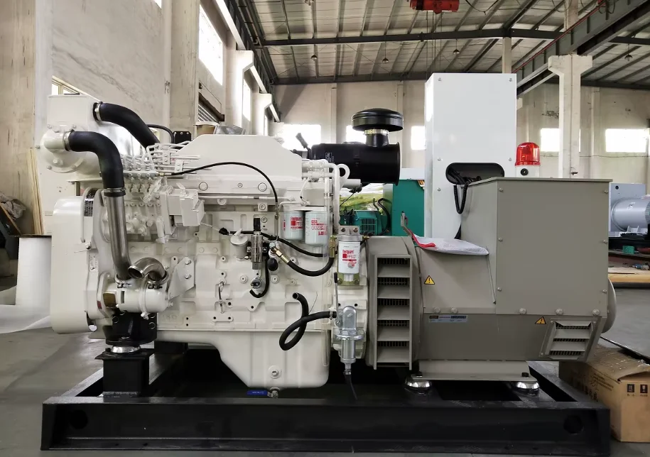 Silent Type Marine Diesel Generator 80KW 100KVA Auto Start Water Cooled 50/60Hz 3Phase Boat Power Supply