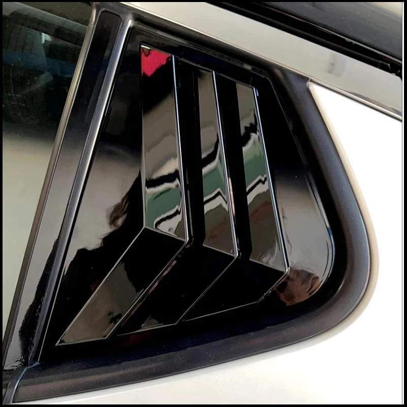 

For KIA Optima 2011-2019 K5 Rear Window Blind Shades Louver Frame Molding Cover Sticker Trim Car Styling Accessories