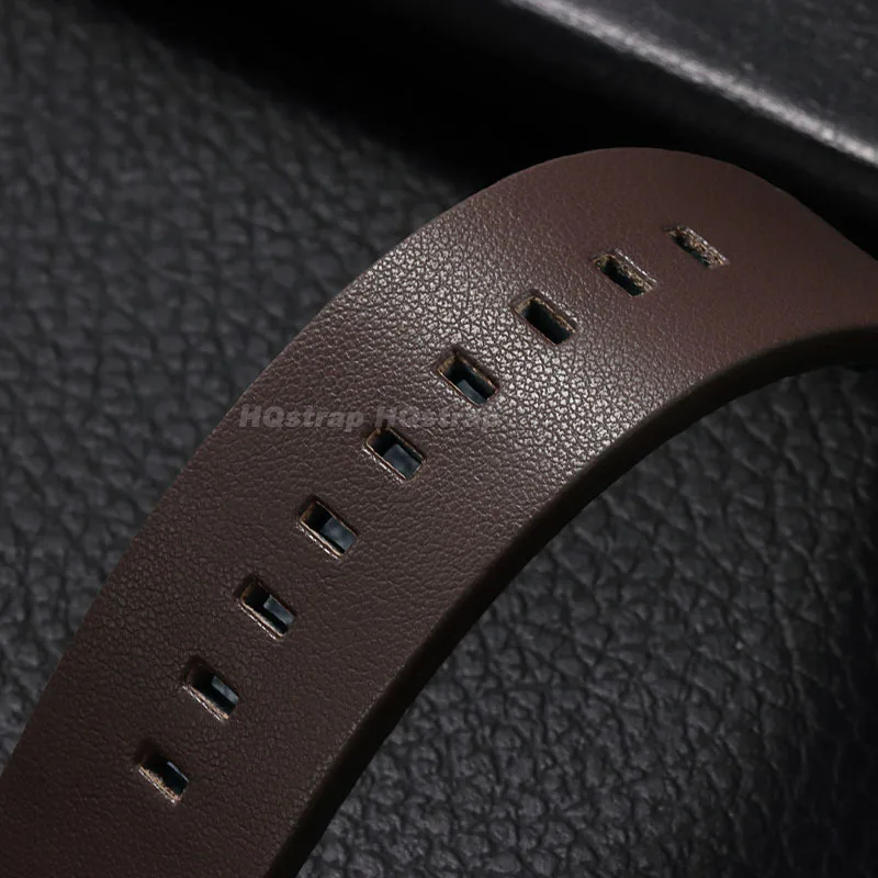 Кожаный ремешок 18 мм, 20 мм, 22 мм, 24 мм, быстросъемный ремешок для браслета Seiko, спортивный браслет, универсальный сменный ремень