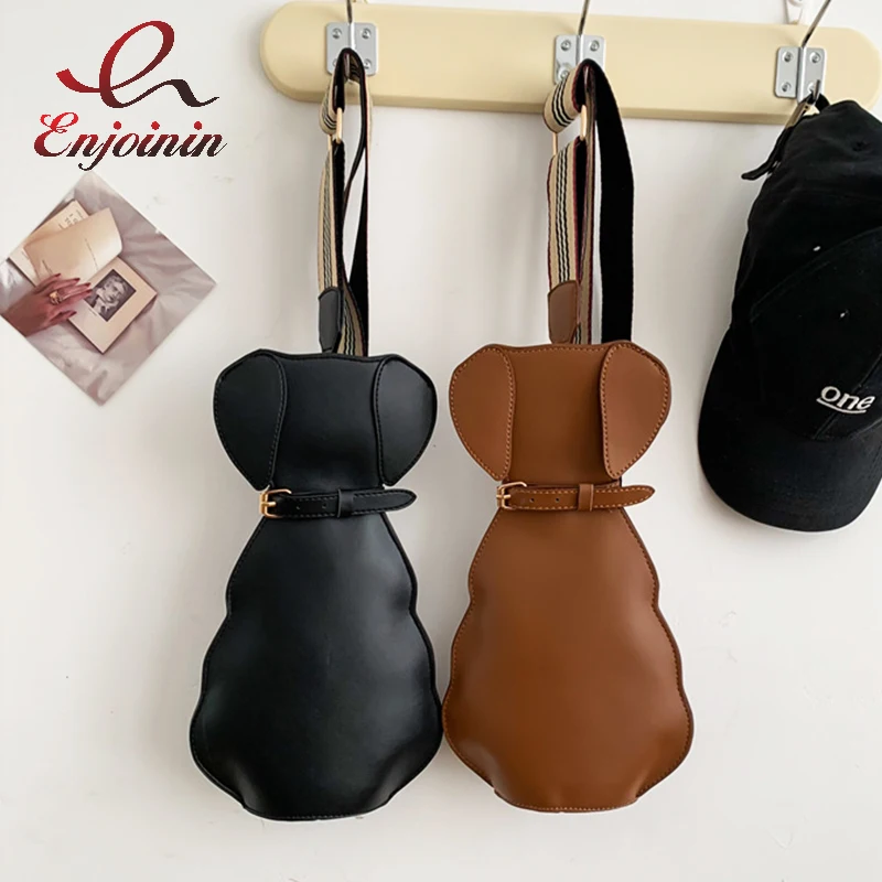 Cute Puppy Cat Shape Shoulder Bags for Women Fashion Purses and Handbags Girls Crossbody Bag Fun Designer Clutch Bag Animal Bag