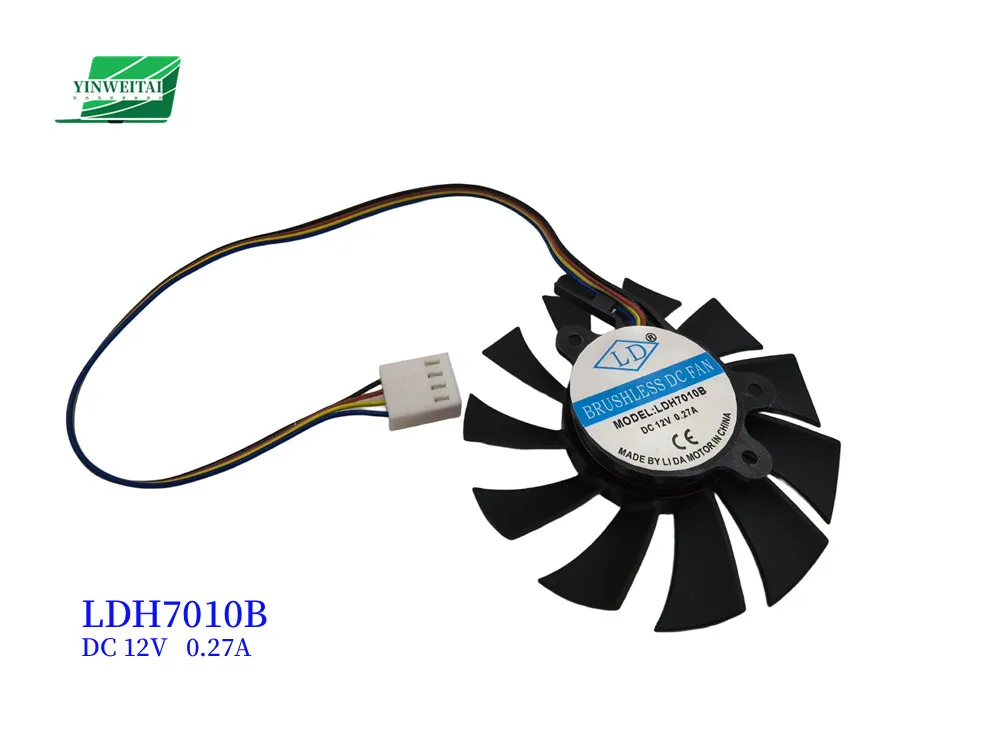 

Новый вентилятор для Lenovo Leku 2488 LDH7010S, кулер для материнской платы, бесшумный вентилятор LDH7010B