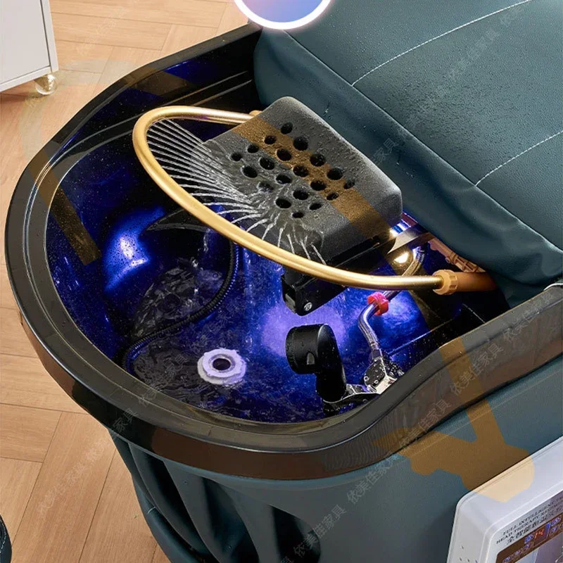 الحديثة بسيطة صالون حلاقة كرسي شامبو الشمال الإبداع موضة الشعر صالون تدليك الجدول صالون الأثاث سيلا Champu FYSC