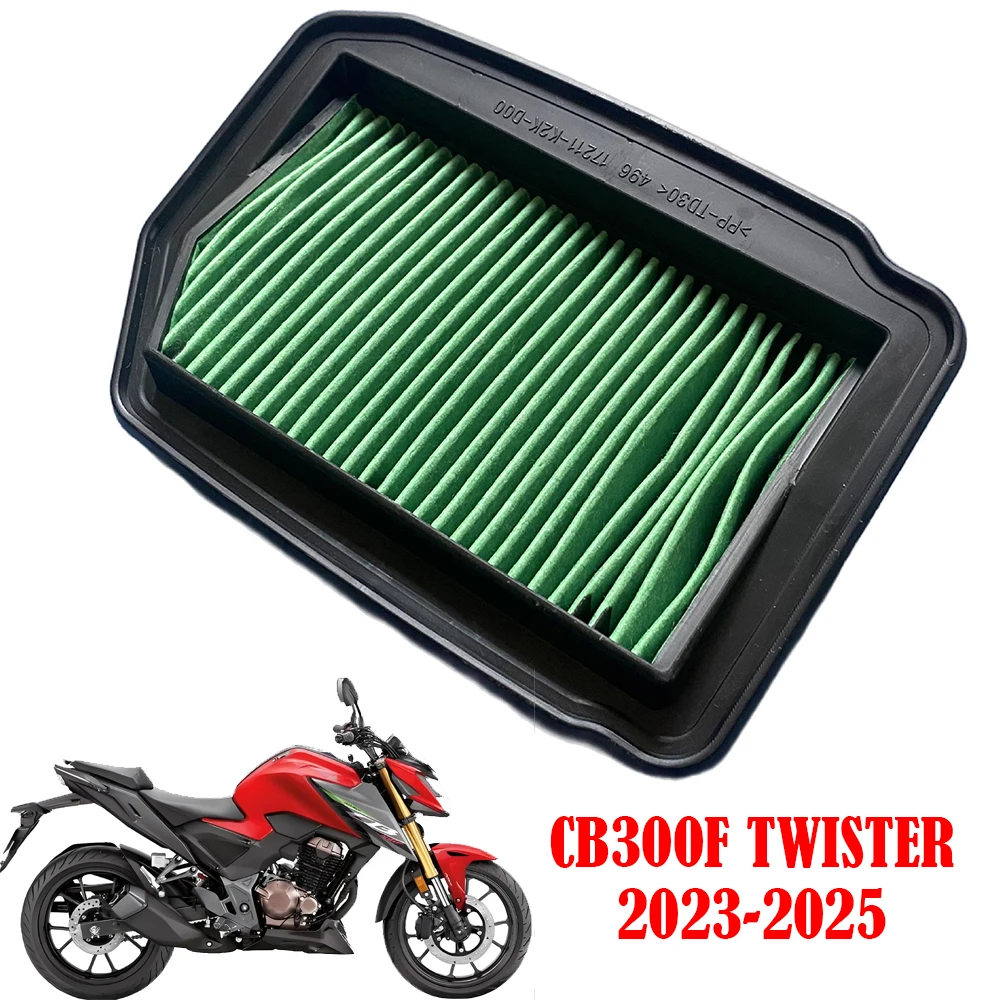 

Motorcycle Engine Air Filter Cleaner 300cc Air Intake Filter Element For Honda CB300F CB 300F Twister 2023-2025