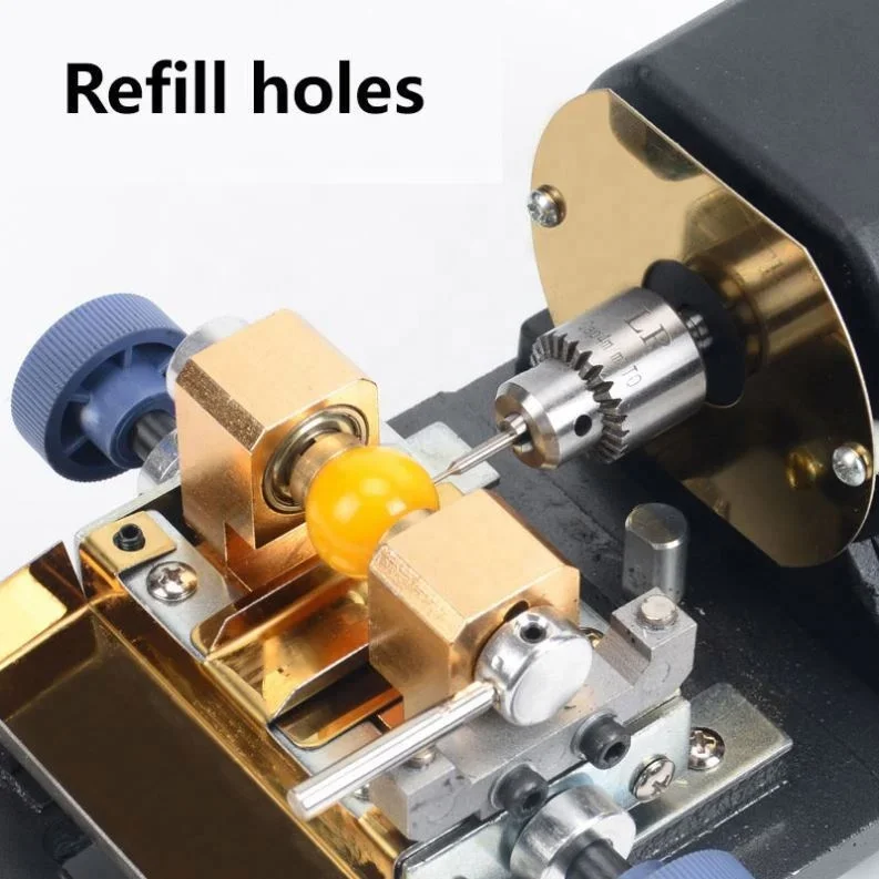 Máquina de perforación de perlas, equipo de molienda y perforación de alta potencia para herramientas de joyería de piedra ámbar de Coral de concha