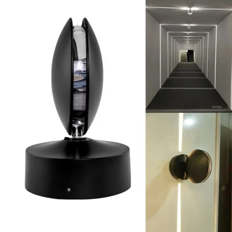 

LED Window Sill Door Frame Wall Lamps 360° Rotation Personalized Design Lighting Exhibition Hall Hotel Singing Hall Aisle Lights