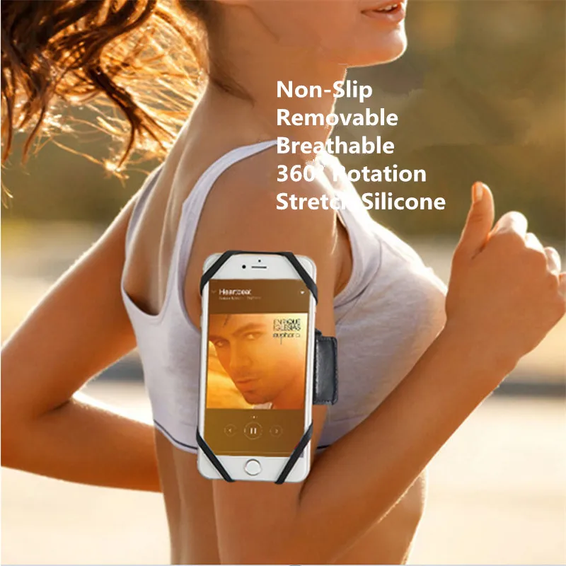 Sports Armband Universal Outdoor Phone Holder Wrist Case Gym Running Phone Bag Arm Band Case for iPhone 14 11 Pro Max