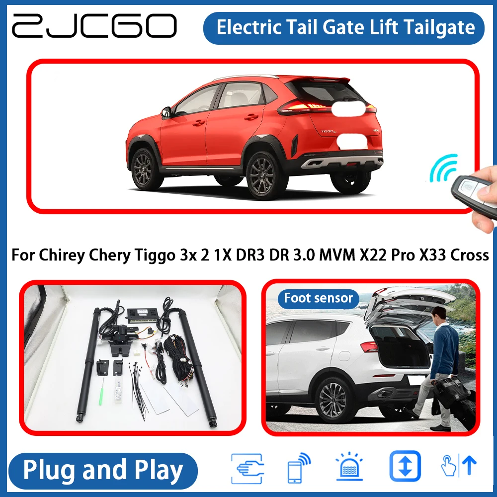 

for Chirey Chery Tiggo 3x 2 1X DR3 DR 3.0 MVM X22 Pro X33 Cross Powered Tailgate Power Liftgate Electric Tail Gate Lift