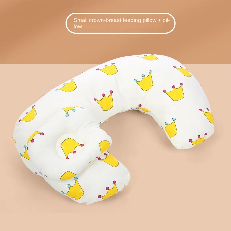 Almohada de lactancia multifuncional para niños, protección de cintura transpirable, antiladridos, se puede lavar