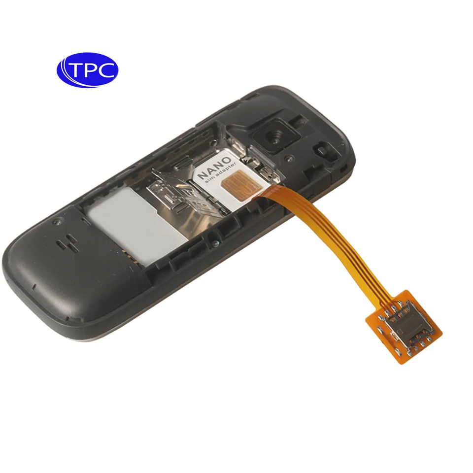 For Sim card 2FF Micro 3FF Nano 4FF Converter to Vertical Nano 4FF Sim Usim Card Adapter Conversion fpc cable