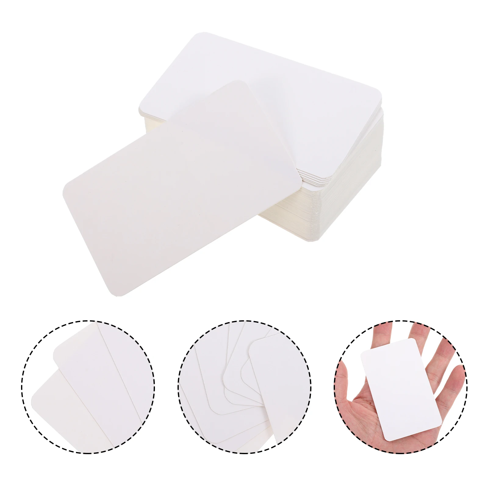 

200 шт. пустые визитные карточки, цветные маленькие карточки для студентов