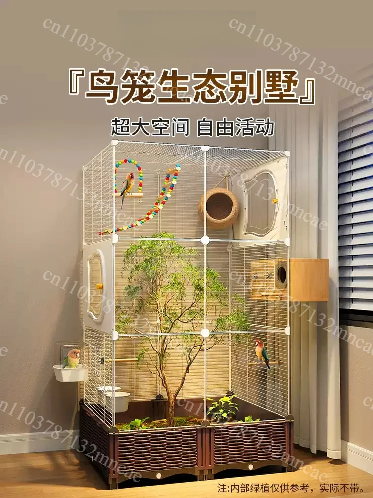 Birdcage ecological villa, luxury villa new splash-proof